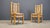 Chunky bamboo construction with intricate woven details Natural finish for a relaxed, tropical ambiance Vintage 1970s...