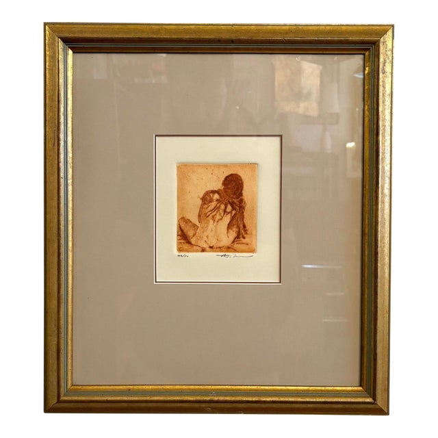 Etching in Sepia 22/50 For Sale