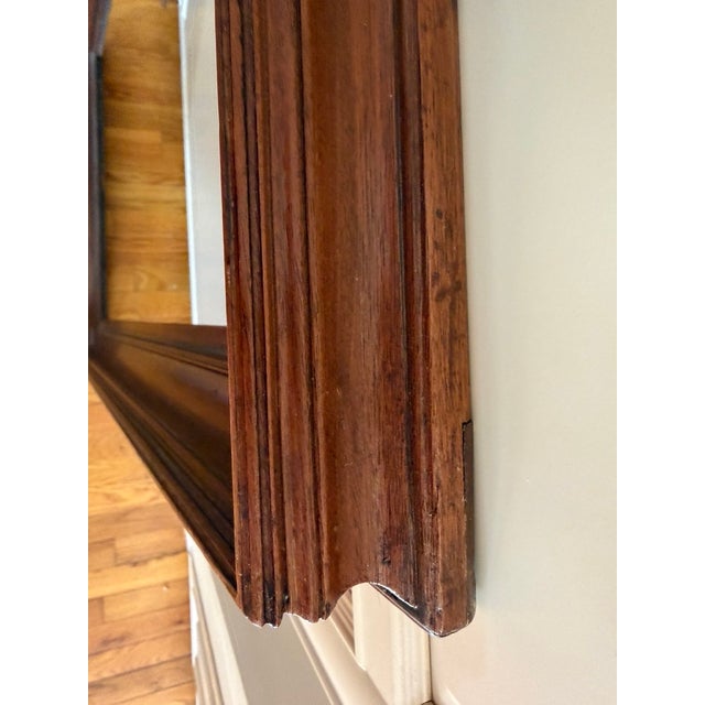 Mahogany Picture Frame, Vintage Shadow Box Style For Sale - Image 4 of 6