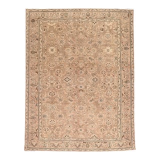 Mid 20th Century Vintage Persian Malayer Rug -09'03 X 12'02 For Sale