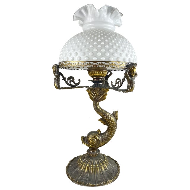 Bronze Table Lamp, Italy, 1950s For Sale