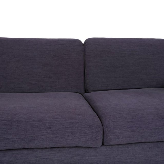 Modern Fabric Osaka Corner Sofa in Blue Purple Aubergine from BoConcept For Sale - Image 3 of 15