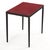 Contemporary Iron and Leather Side Table in the Manner of Jean-Michel Frank, Contemporary For Sale - Image 3 of 6