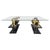 Brass and Marble Jaguar Coffee Table, 1970s For Sale - Image 12 of 12