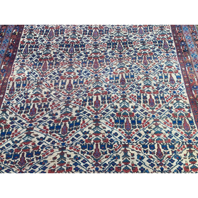 Textile Antique Afshar Rug, 1890s For Sale - Image 7 of 18