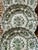 Antique Wedgewood 'Coral Border' Green Transferware 10" Dinner Plates - Set of 12 For Sale - Image 12 of 14