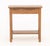 Modern Oak Side Table, with single drawer and undertier. 24" H x 11" W x 23" D. Provenance: The Morningside Heights Estate...