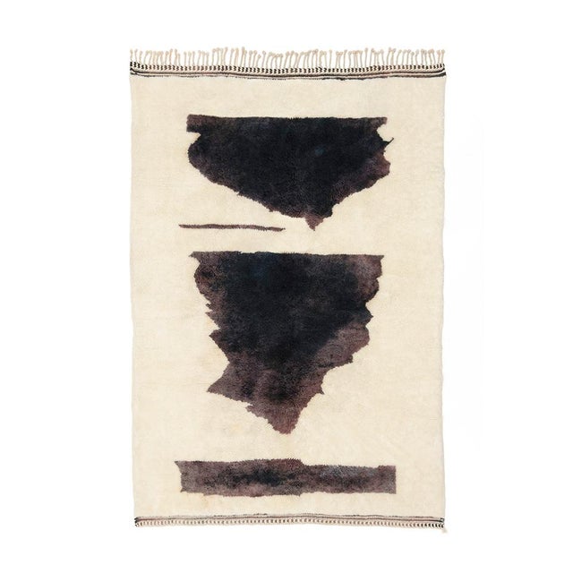 Hand-Knotted Wool Rug by Azele Studio For Sale - Image 12 of 12