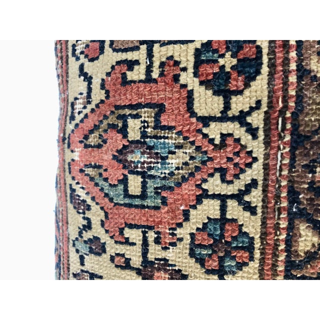 Rug Fragment Pillow For Sale - Image 9 of 10