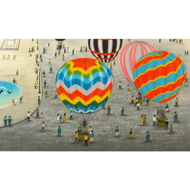 Fanch (Francois Ledan), Les Montgolfieres, Place de la Concorde, Paris, 1987 For Sale In San Francisco - Image 6 of 12