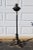 Metal Antique Mid 19th Century Adjustable Wrought Iron Floor Oil Lamp Marked Duplex & B&H Mfg For Sale - Image 7 of 12