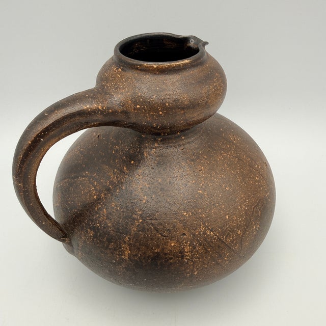 Vintage Studio Ceramic Jug by Gerhard Liebenthron, 1981 For Sale - Image 6 of 10