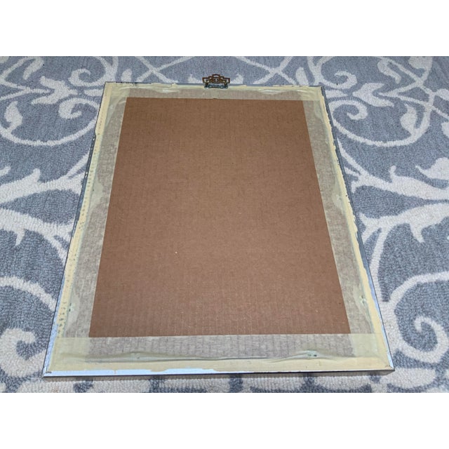 1970s Vintage Framed Asian Hand Embroidered Silk Art For Sale - Image 10 of 13