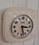 Vintage German Senator Wall Clock with White Ceramic Case by Junghans, 1970s For Sale - Image 3 of 5