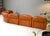 Sectional Sofa in Cognac Leather by Rossi Di Albizzate, Italy, 1970s, Set of 5 For Sale - Image 17 of 18