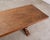 Brown Country French Provincial Oak Farmhouse Trestle Dining Table 10 Ft For Sale - Image 8 of 18