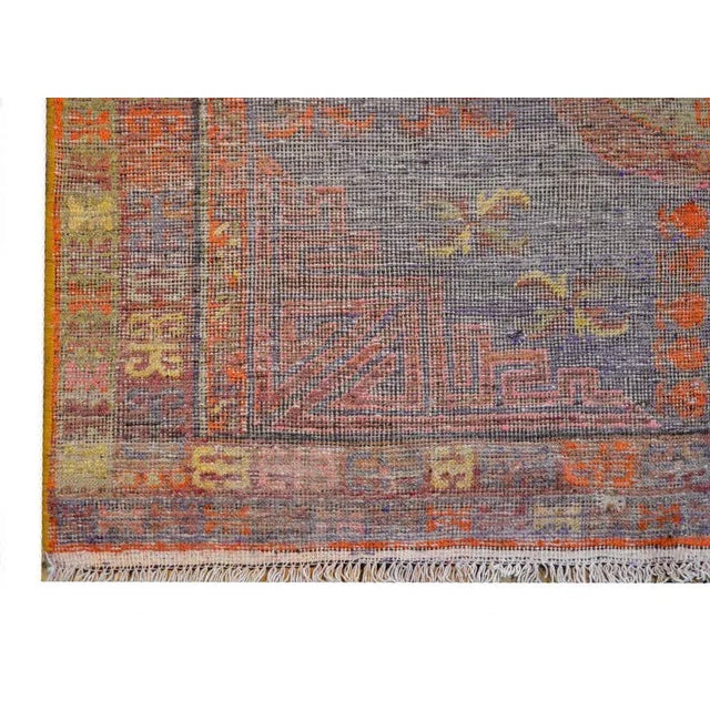 Bronze Early 20th Century Khotan Rug For Sale - Image 8 of 10