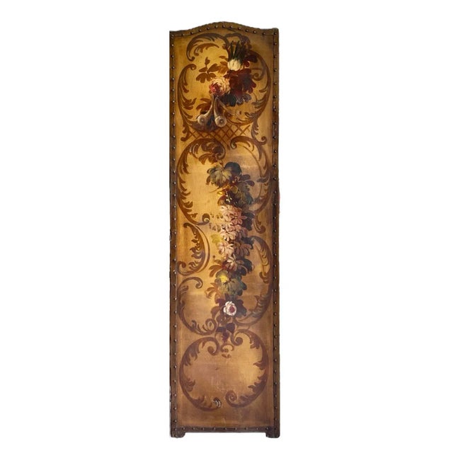 Late 19th Century Painted Screen For Sale - Image 4 of 10