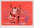 Abstract Expressionism 1970s Red Goal, LeRoy Neiman For Sale - Image 3 of 7