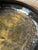 Indian Large Brass Vintage Etched Handcrafted Indian Urli Bowl (29 Inches Long and 20lbs) For Sale - Image 3 of 14