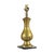 Vintage Midcentury Brass Table Lamp with Baluster Form on Marble Base For Sale - Image 14 of 18
