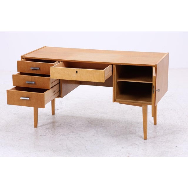 Vintage Desk in Wood, 1960s For Sale - Image 6 of 15