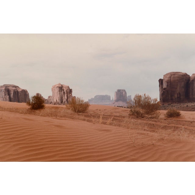 Contemporary Unknown Contemporary Landscape Photograph "Monument Valley" #2 1984 For Sale - Image 3 of 6