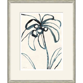 Night Palm Framed Art Print by Susan Hable For Sale