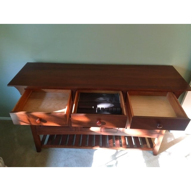 Ethan Allen American Impressions Cherry Buffet Chairish