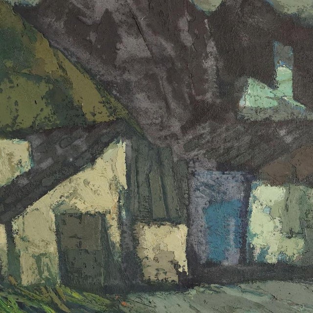 Enrico Schiavinato, Modernist Still Life, 1963, Oil on Canvas For Sale - Image 6 of 12