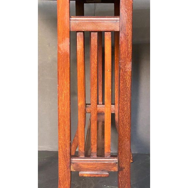 English Drop-Leaf Sutherland Table of Mahogany Attributed to Spillman & Co. For Sale - Image 9 of 9