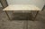 Metal Coffee Table in Marble with Brass Base, 1950s For Sale - Image 7 of 18