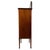 Antique English Mahogany Display Cabinet with Mirror, 1900s For Sale - Image 10 of 11