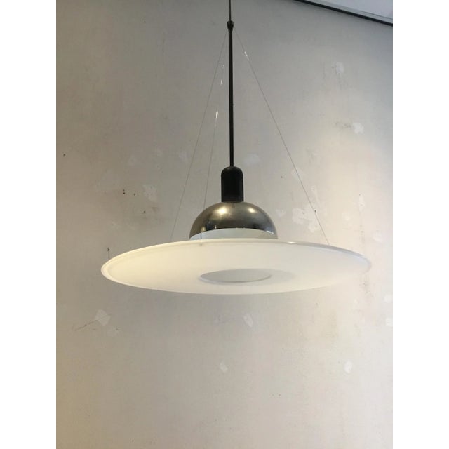 Mid-Century Modern Vintage Pendant Lamp by Achille Castiglioni for Flos, 1970s For Sale - Image 3 of 7