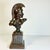 1970s 1970s Vintage Folk Art Neoclassical Roman Centurion Warrior Sculpture Bust, Artist Signed For Sale - Image 5 of 14