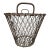 Antique Industrial Wire Basket For Sale