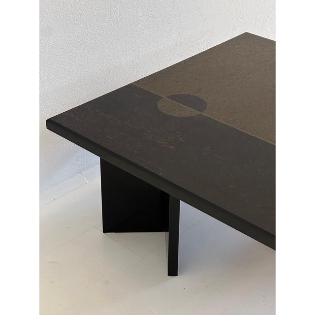 Metal Vintage Italian Coffee Table, 1990s For Sale - Image 7 of 11