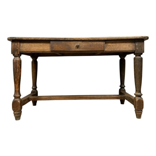 Louis XIII Desk in Wood, 1700s For Sale