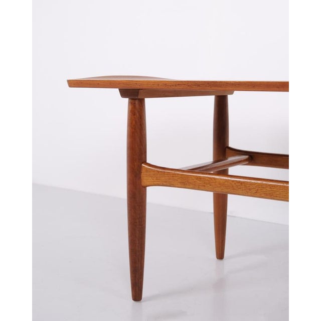 Brown Danish Coffee Table in Teak from Jason Møbler, 1960s For Sale - Image 8 of 11