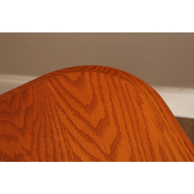 Farmhouse Style Oak Expandable Dining Table For Sale - Image 9 of 18