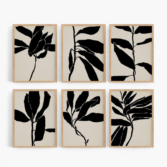 Contemporary Contemporary Botanical Giclee Prints - Set of 6 For Sale - Image 3 of 3