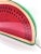 American Vintage Folk Art Watermelon Lacquered Paper Mache Serving Tray For Sale - Image 3 of 6