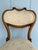 Rococo Pair of 19th Century French Transitional Louis Xv–xvi Style Water-Gilded Side Chairs For Sale - Image 3 of 12