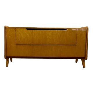 Vintage Gold Dresser by Tatra Nabytok, 1960 For Sale
