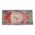 1980s Hand Knotted Turkish Rug. Floral Colorful Small Area Rug, Bath Mat, Kitchen Decor 2'2" X 4'5" For Sale