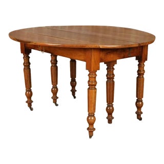 French Louis Philippe Period Drop Leaf Table For Sale