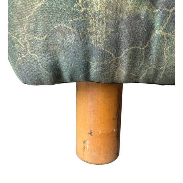 Vintage 1990s Restored Ottoman For Sale - Image 11 of 12