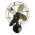 Vintage Oscillating Electri Desk Fan Emerson 1940 For Sale