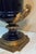Metal 1990s United Wilson Porcelain Cobalt Urn Vase & Platform Base Gilt Bronze Mounts For Sale - Image 7 of 12