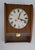 Vintage Teak Mechanical Pendulum Wall Clock Mid‑Century Modern Ejs Dial For Sale - Image 10 of 14